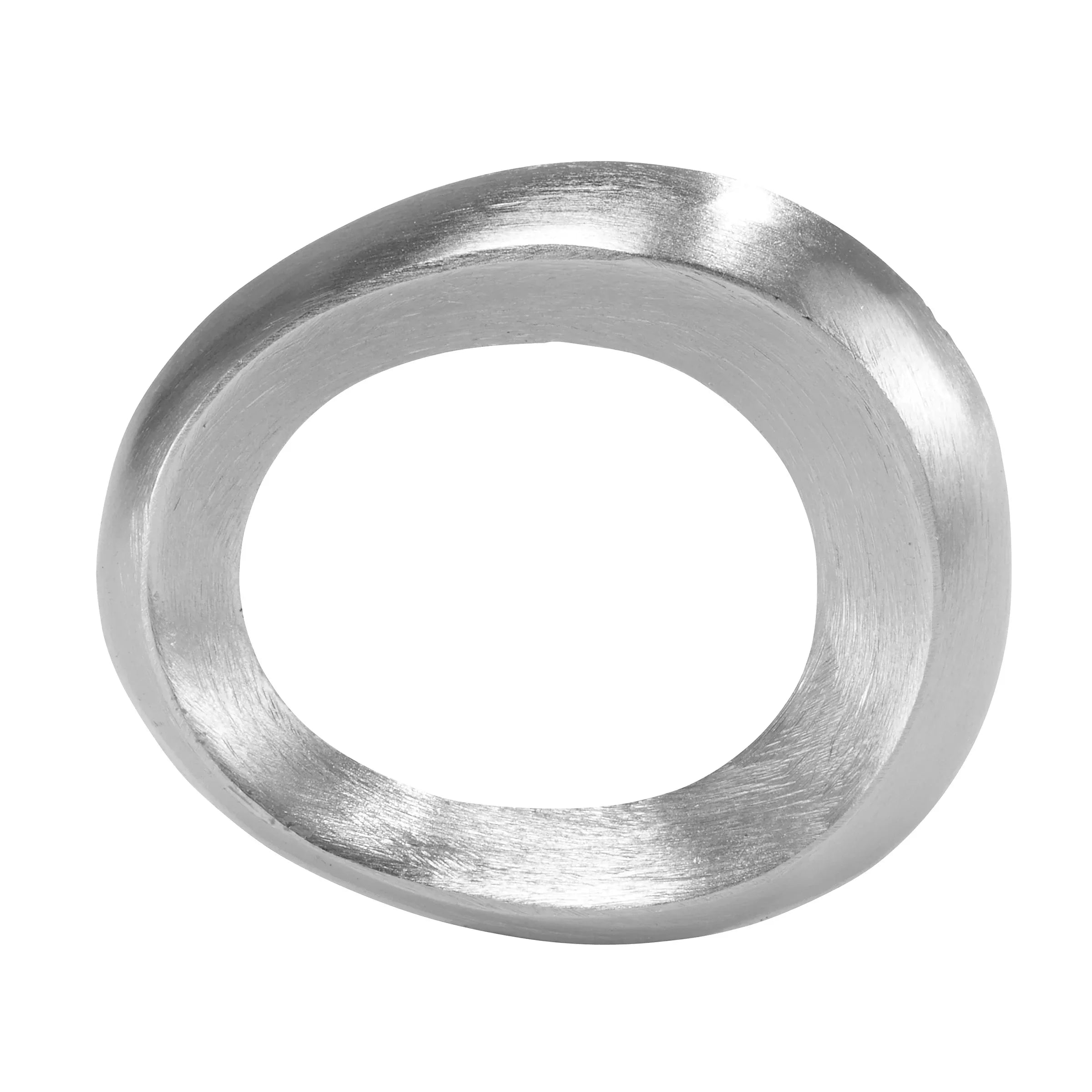 Oviform Napkin Rings Set Of 4 Silver Napkin Holders