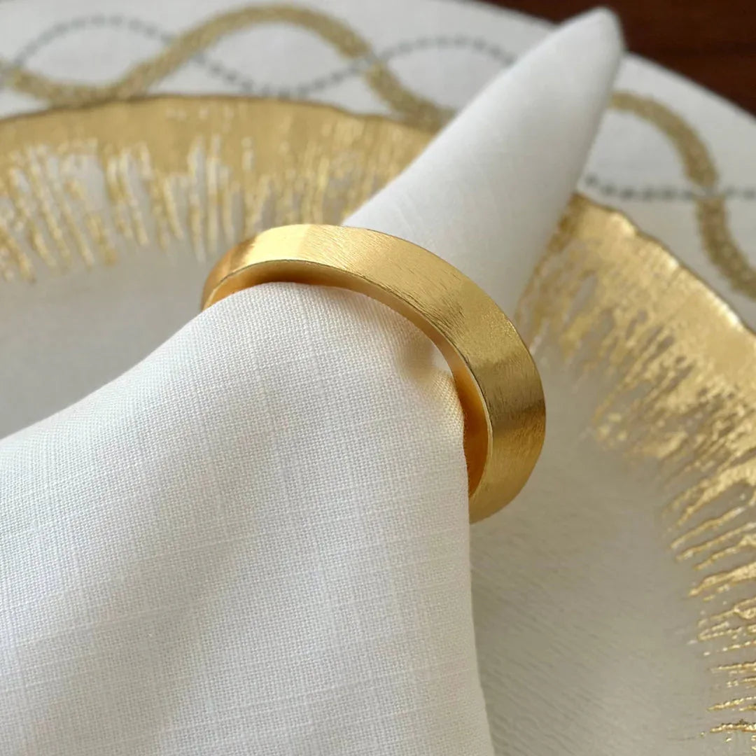 Oviform Napkin Rings Set Of 4 Napkin Holders