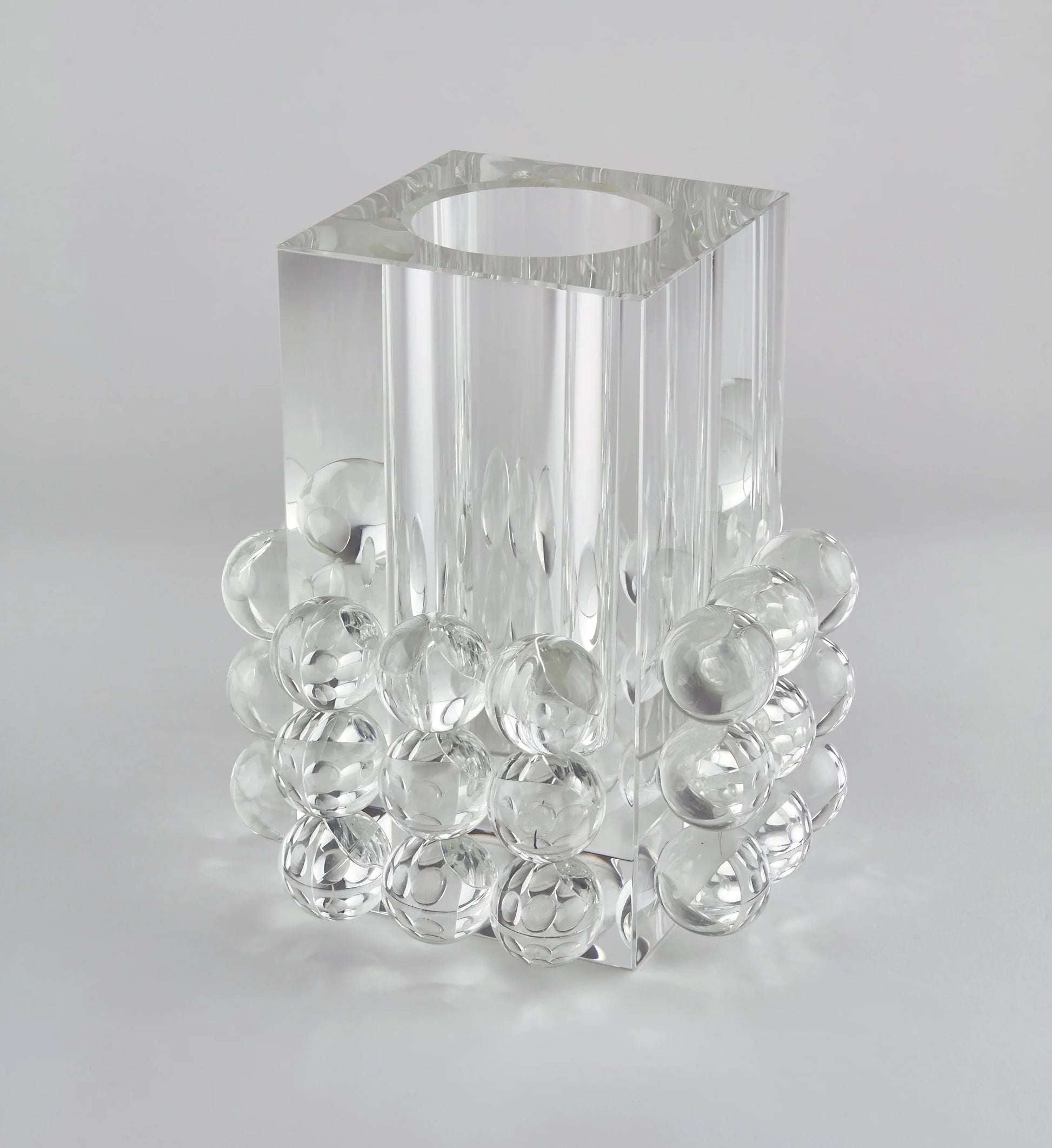 Luminous Spheres Glass Vase Decorative Vases