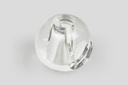 Crystal Round Bubble Vase SM Decor