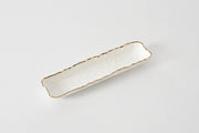 Porto Cracker Tray Gold Trim Cracker Trays