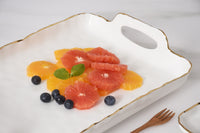 Porto Rectangular Tray with Handles