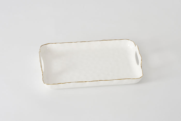 Porto Rectangular Tray with Handles