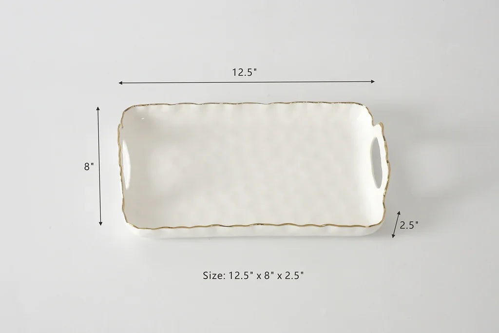 Small Tray with Handles Serving Tray