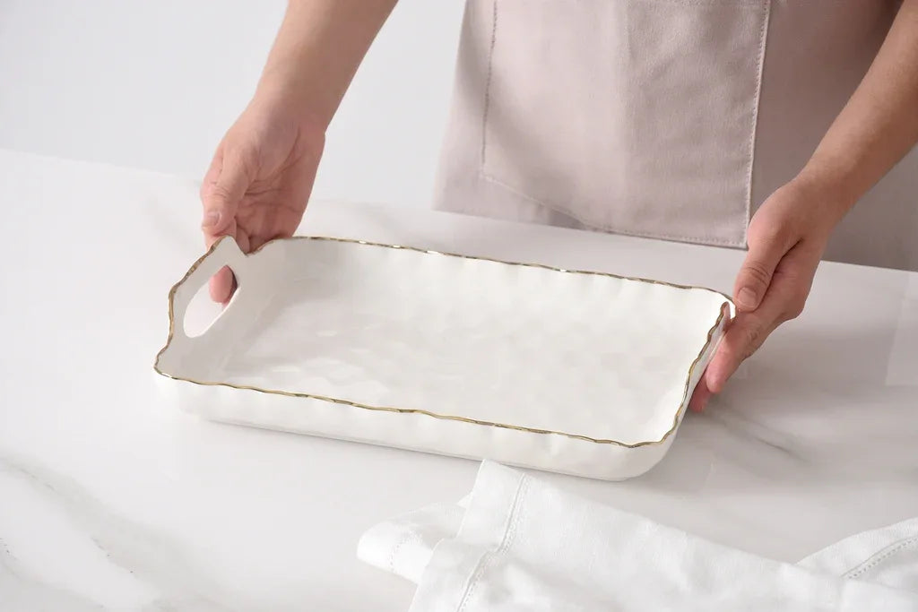 Small Tray with Handles Serving Tray