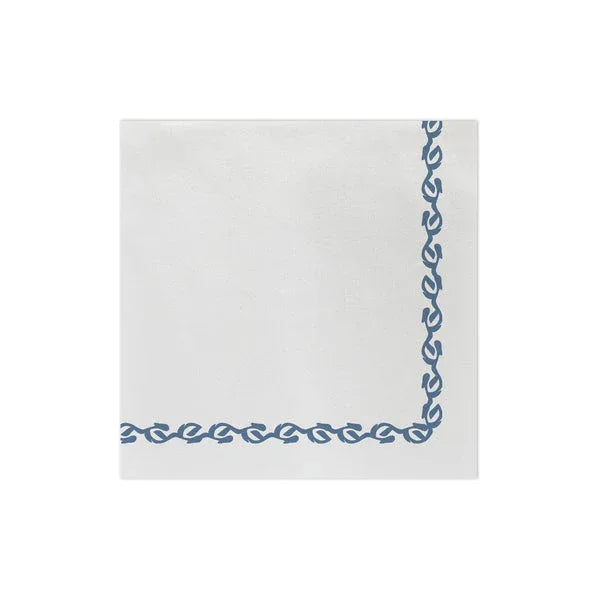 20pc Florentine Dinner Napkins Blue Dinner Napkins
