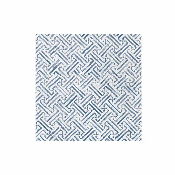 Greek Key Dinner Napkins 20ct Blue Cocktail Napkins