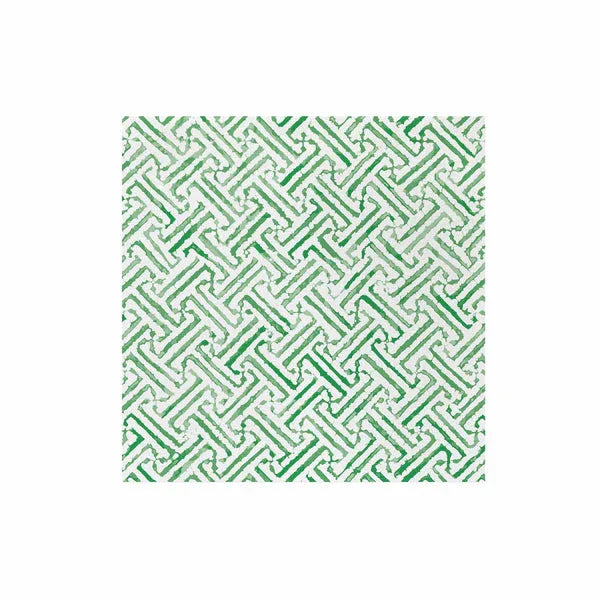 Greek Key Dinner Napkins 20ct Green Cocktail Napkins