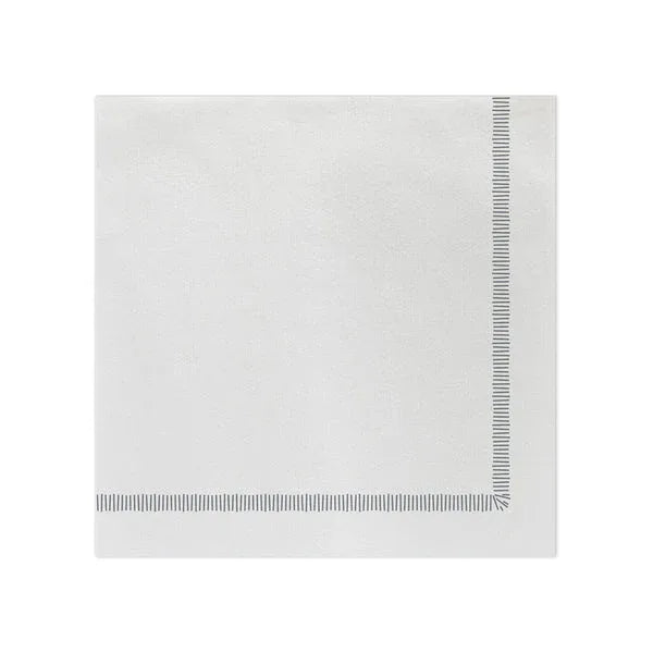20pc Soffio Dinner Napkins Gray Placemats, Napkins, & Napkin Rings