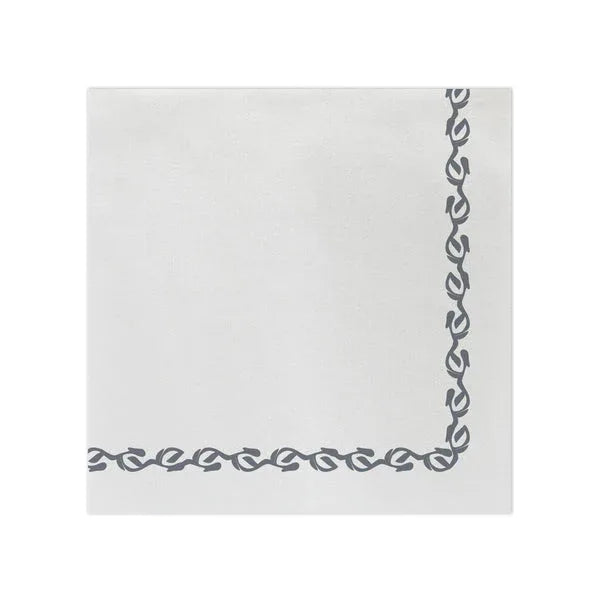 20pc Florentine Dinner Napkins Gray Dinner Napkins