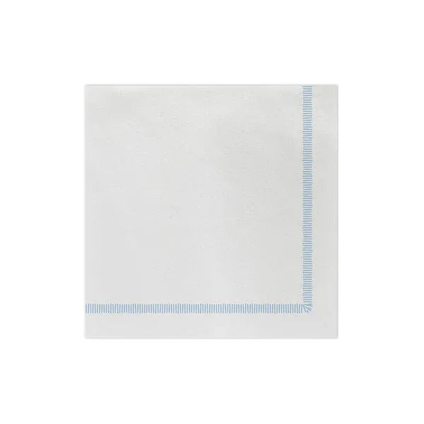 20pc Soffio Dinner Napkins Light Blue Placemats, Napkins, & Napkin Rings