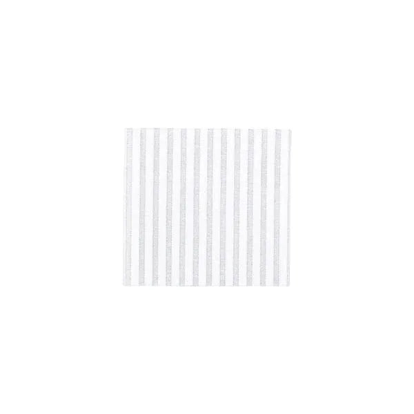 Papersoft Capri Cocktail Napkins Light Gray Cocktail Napkins