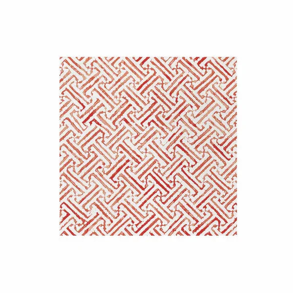 Greek Key Dinner Napkins 20ct Red Cocktail Napkins