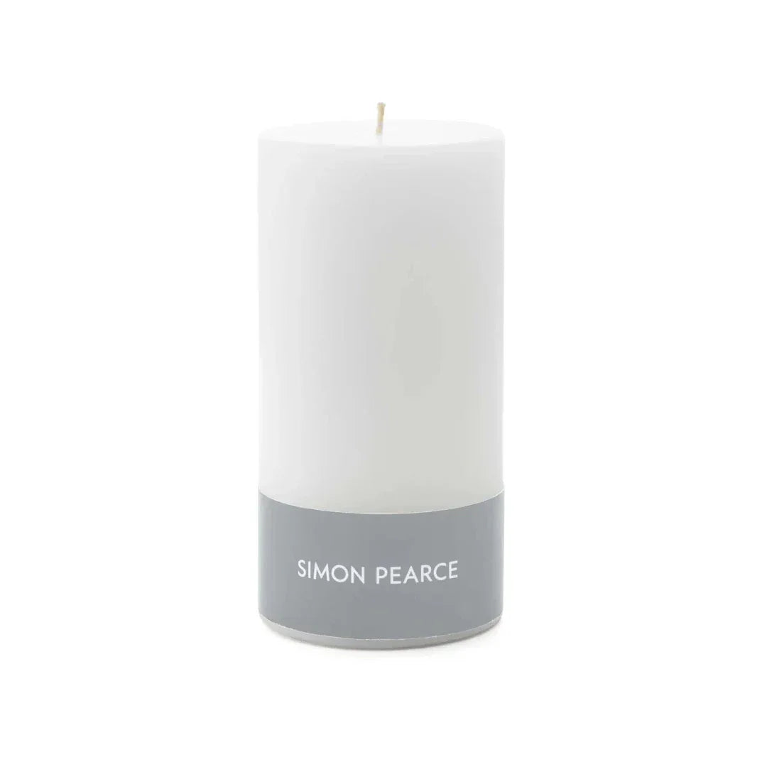Simon Pearce Pillar Candle White Large Candles