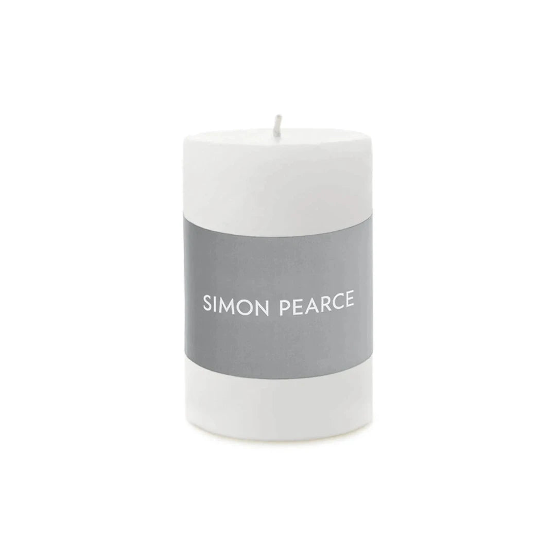 Pillar Candle White medium.