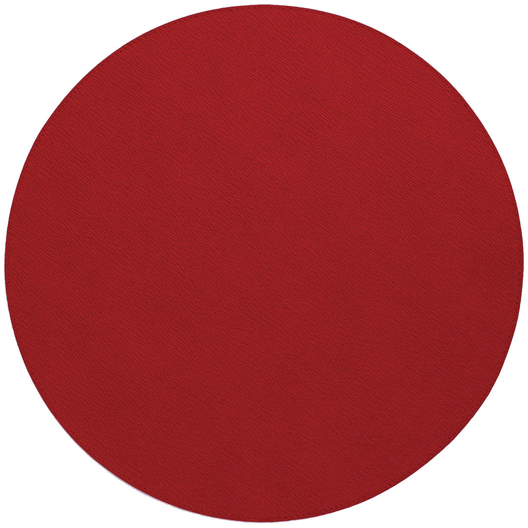 Presto Red 15" Round Mat s/4