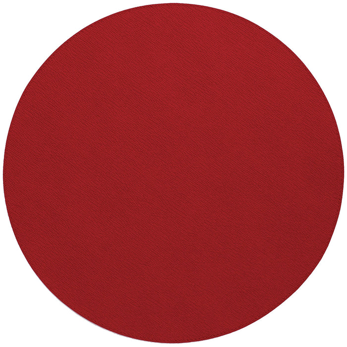 Presto Red 15" Round Mat s/4