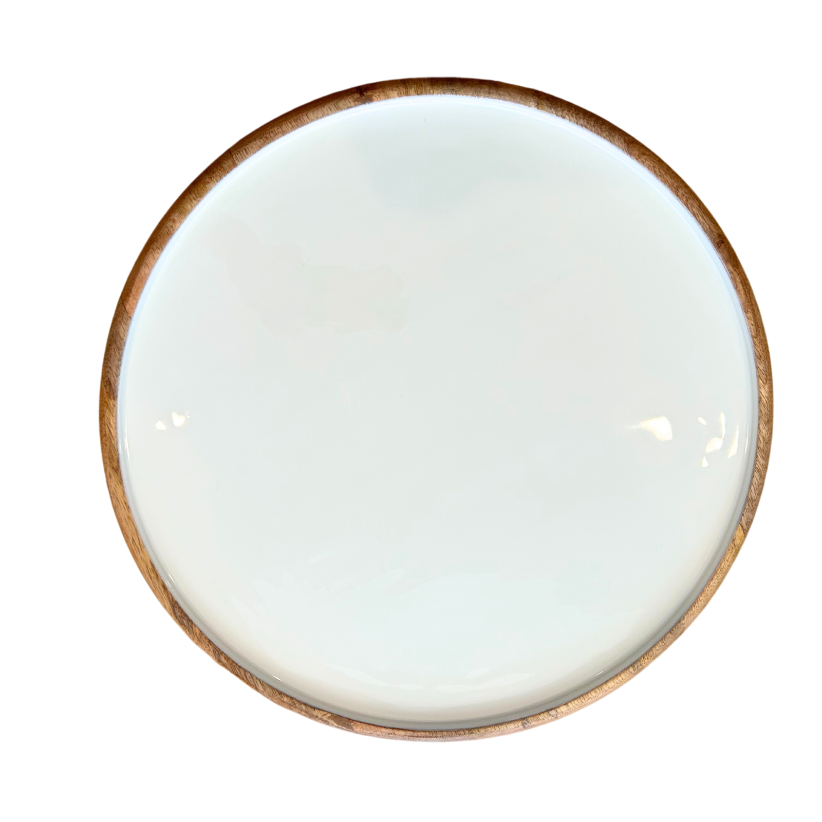 Acacia & Enamel Lazy Susan Lazy Susan