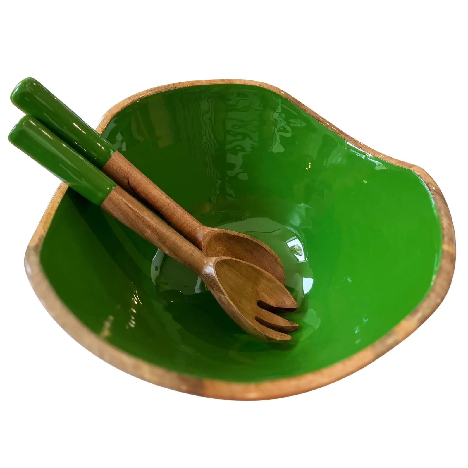 Fabulous Bowl & Server Set Bright Green Serving Bowl
