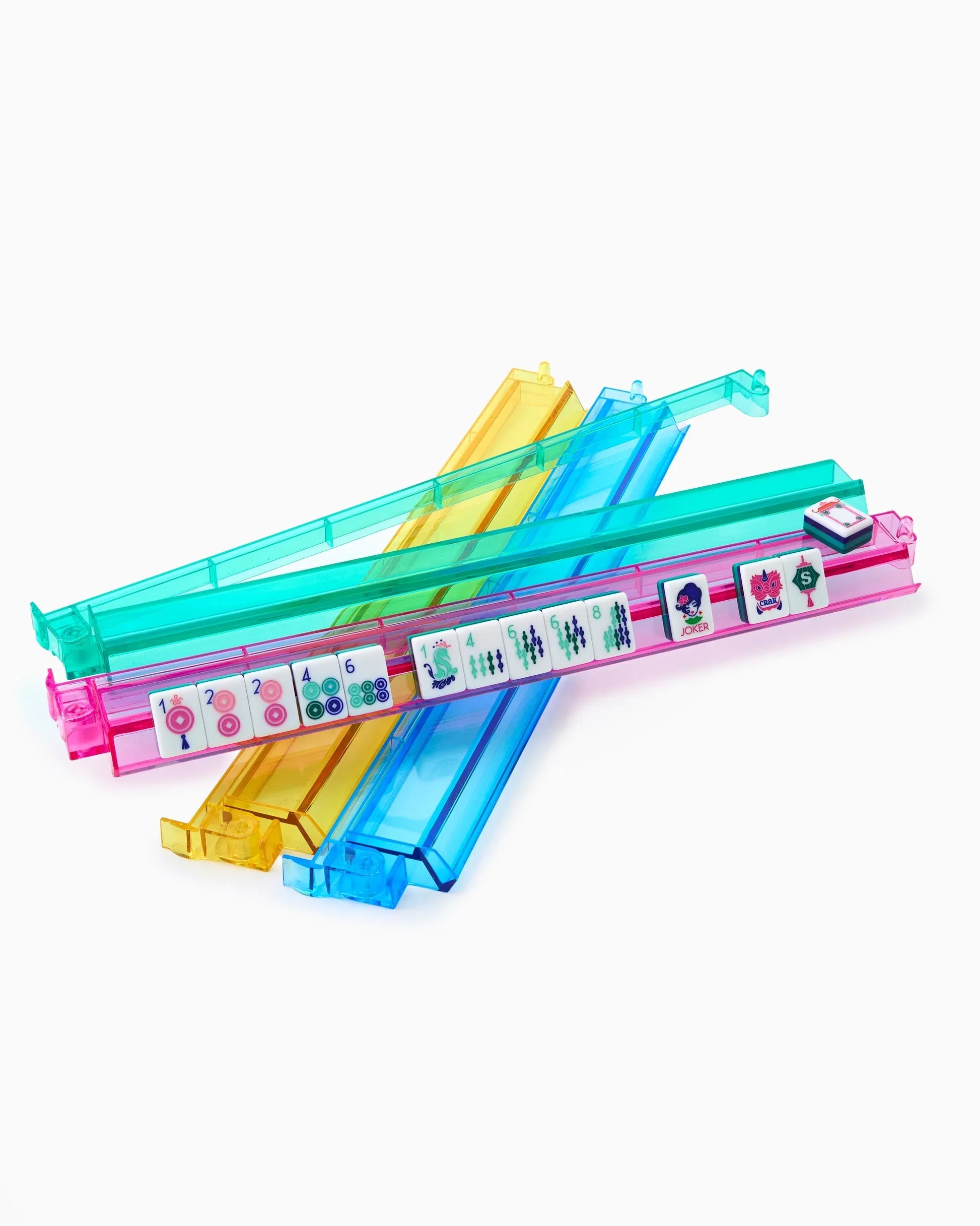 Acrylic Rack & Pusher Set Games - Oh My Mahjong