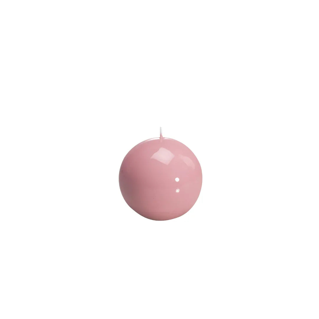 Meloria Ball Candle Small Pink Candles