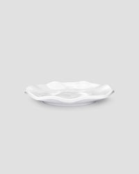 Ruffle Melamine Plate S/4