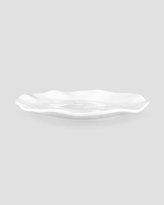 Ruffle Melamine Plate S/4