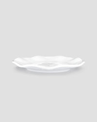 Ruffle Melamine Plate S/4