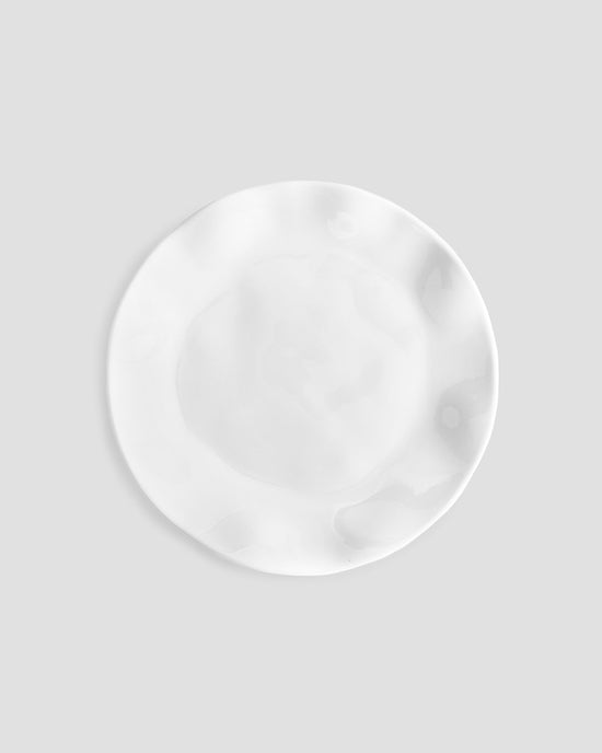 Ruffle Melamine Plate S/4
