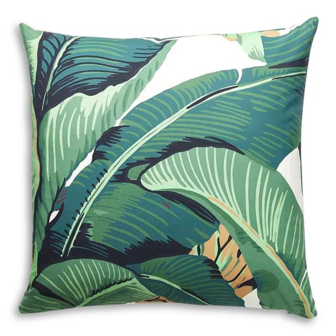 Scalamandre Hinson Palm Throw Pillow 22" x 22"