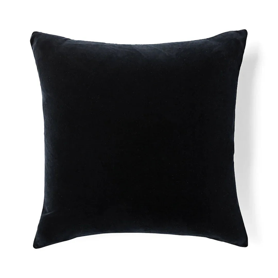 Scalamandre Tigre Blue & Black Throw Pillow 22" x 22" Throw Pillows