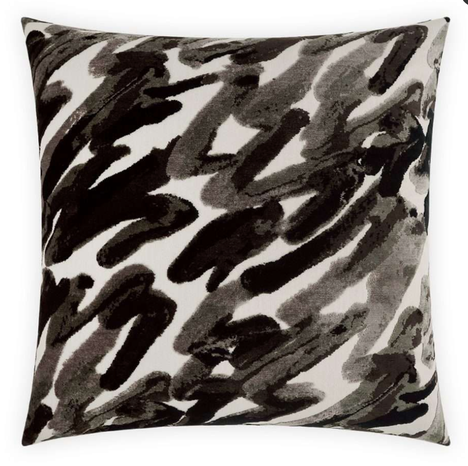 Spoken Onyx Pillow 14x24