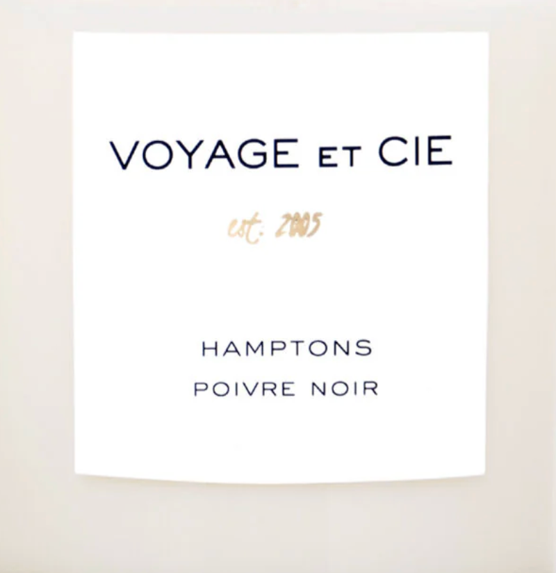 Hamptons "Poivre Noir" Candle