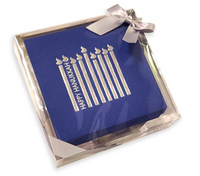 Hanukkah Acrylic Cocktail Napkin Hostess Set