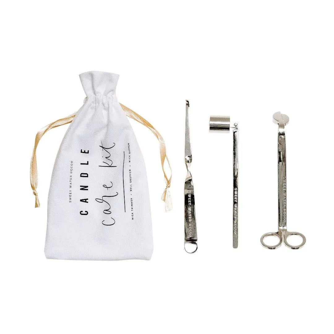 Silver Candle Care Kit Matchboxes & Lighters