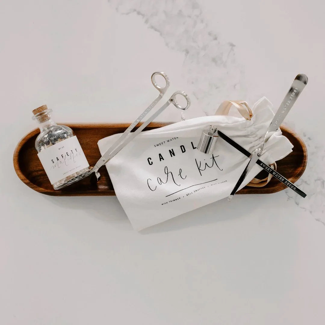 Silver Candle Care Kit Matchboxes & Lighters