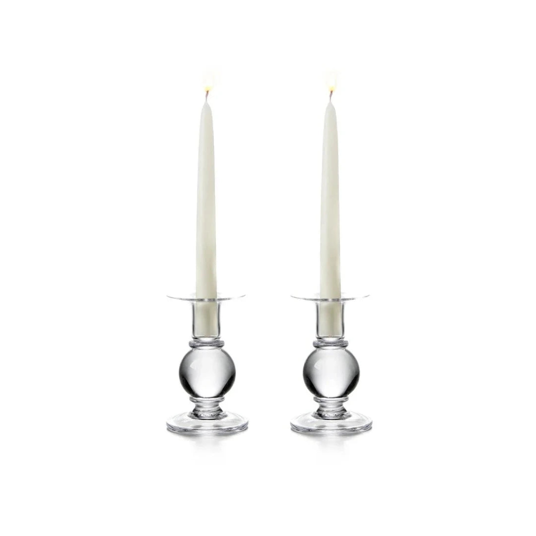 Simon Pearce Hartland Candlestick Small, Set of 2