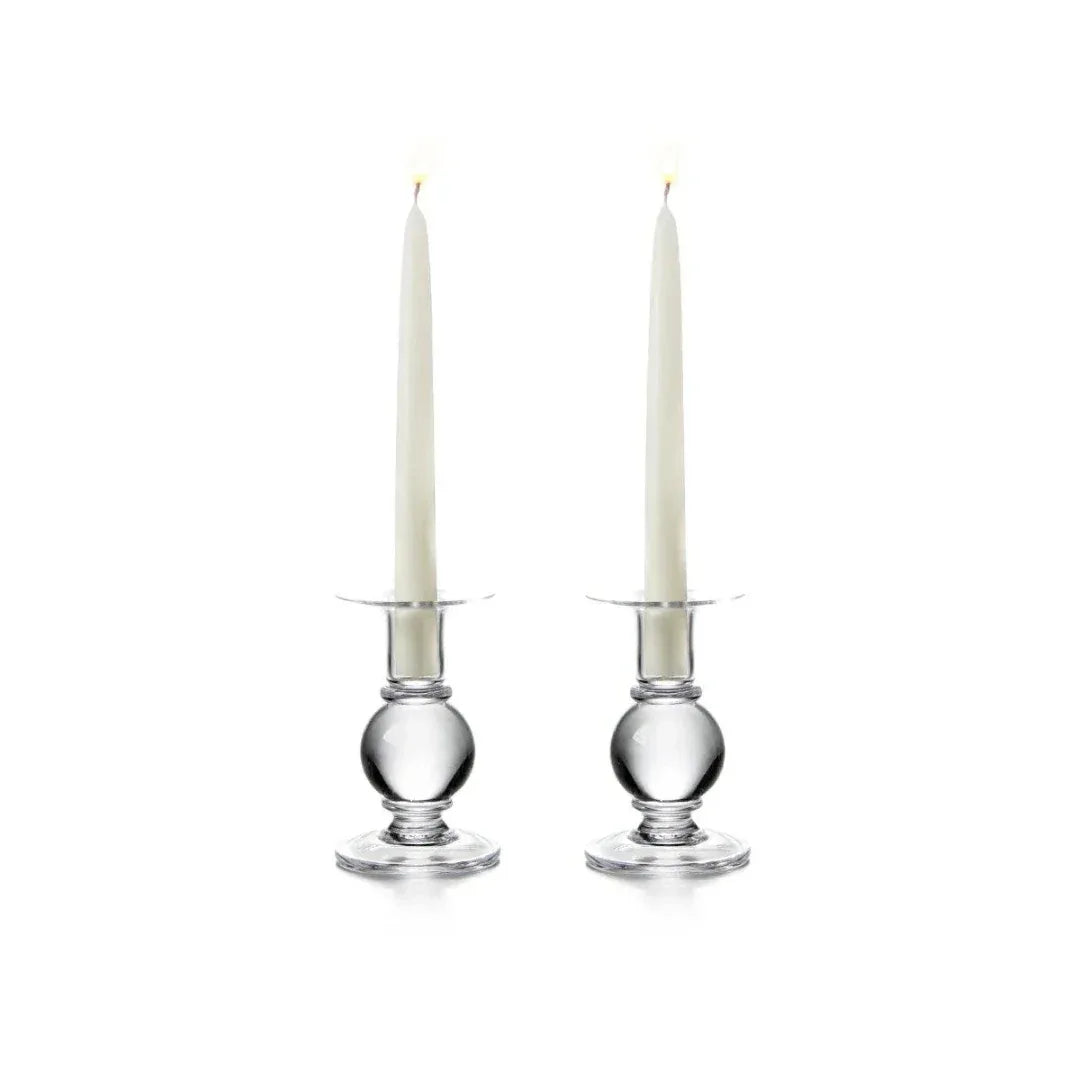 Simon Pearce Hartland Candlestick Small, Set of 2 Votives, Hurricanes & Candleholders