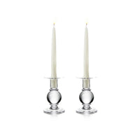 Simon Pearce Hartland Candlestick Small, Set of 2