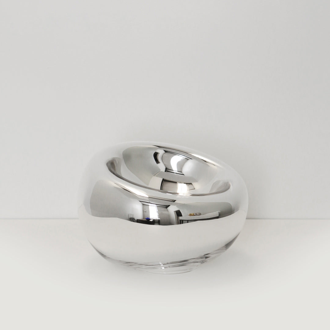Echo Vessel Silver Mirror Small