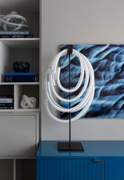 Lasso Object white/dark oxidized Sculpures