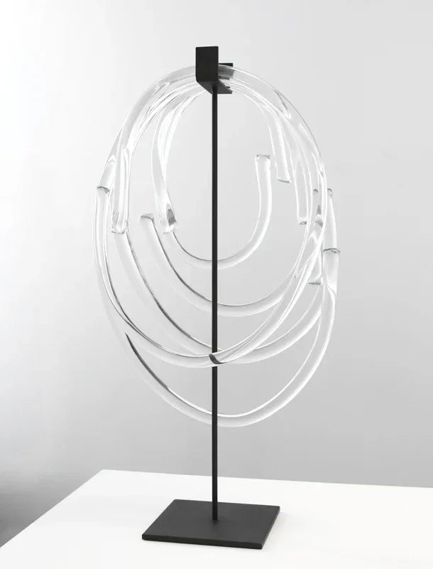 Lasso Object white/dark oxidized Sculpures