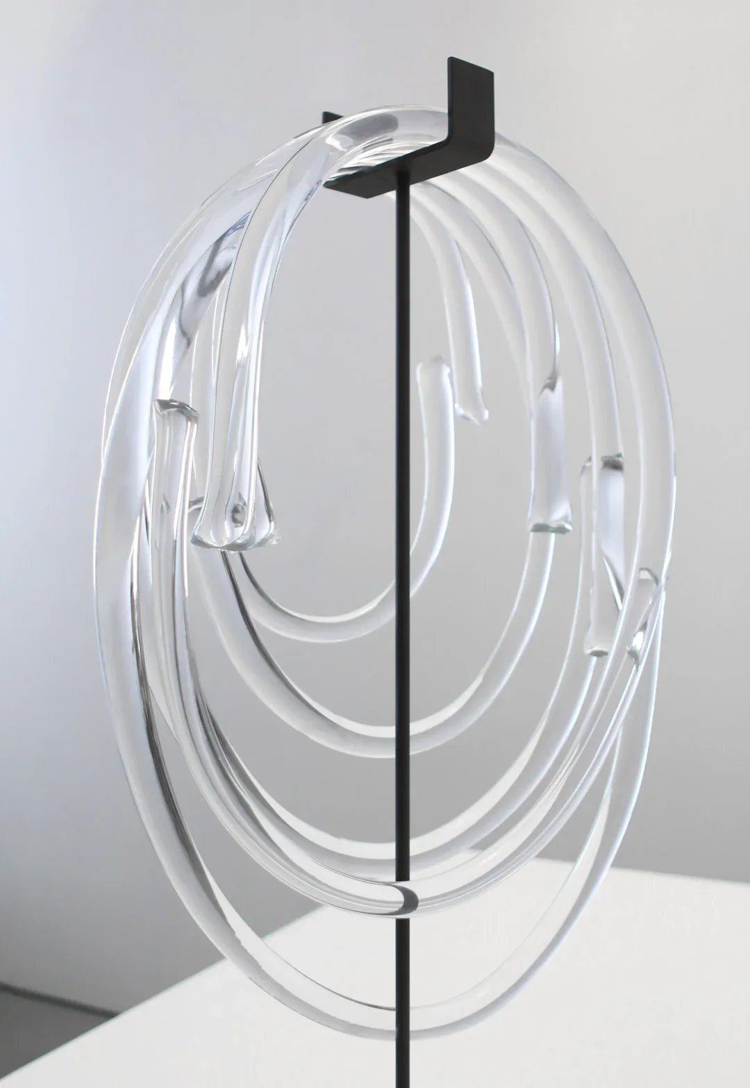 Lasso Object white/dark oxidized Sculpures