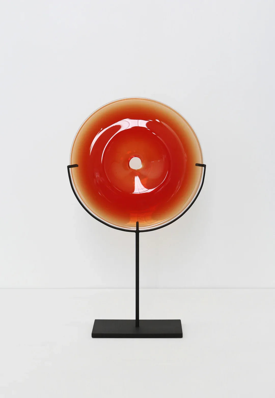 Pool Object Mini 12.5 x7 Strawberry Dark Oxidized Stand Sculpures