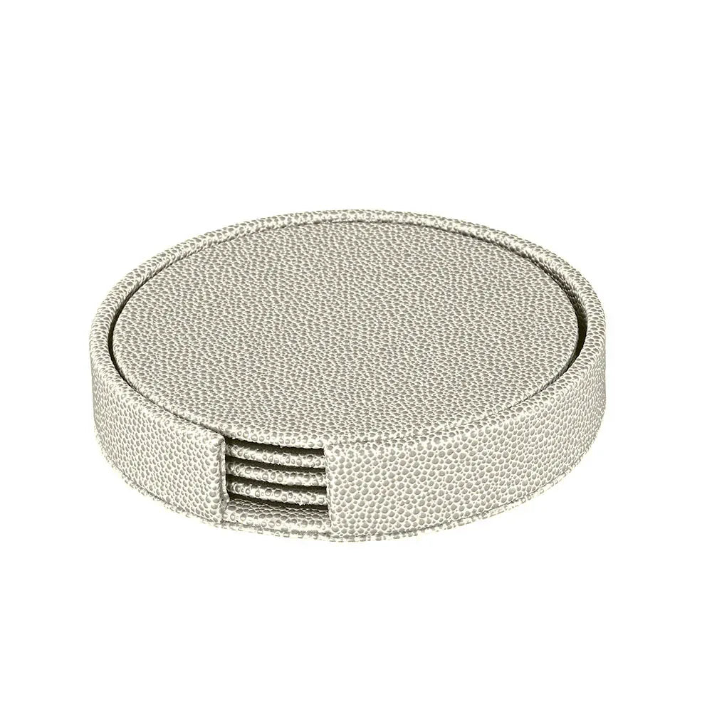 Skate Round Coaster Set Pearl Coasters