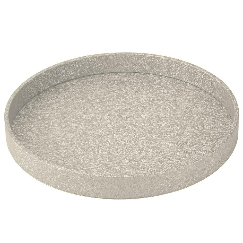Skate Round Tray Pearl Serving Tray