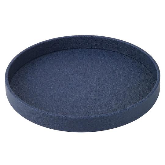 Skate Round Tray Navy Serving Tray