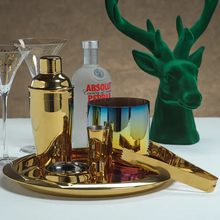 Stainless Steel Gold Cocktail Shaker Cocktail Shakers