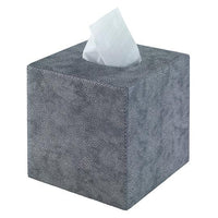 Stingray Tissue Box Gray Bath Accessories