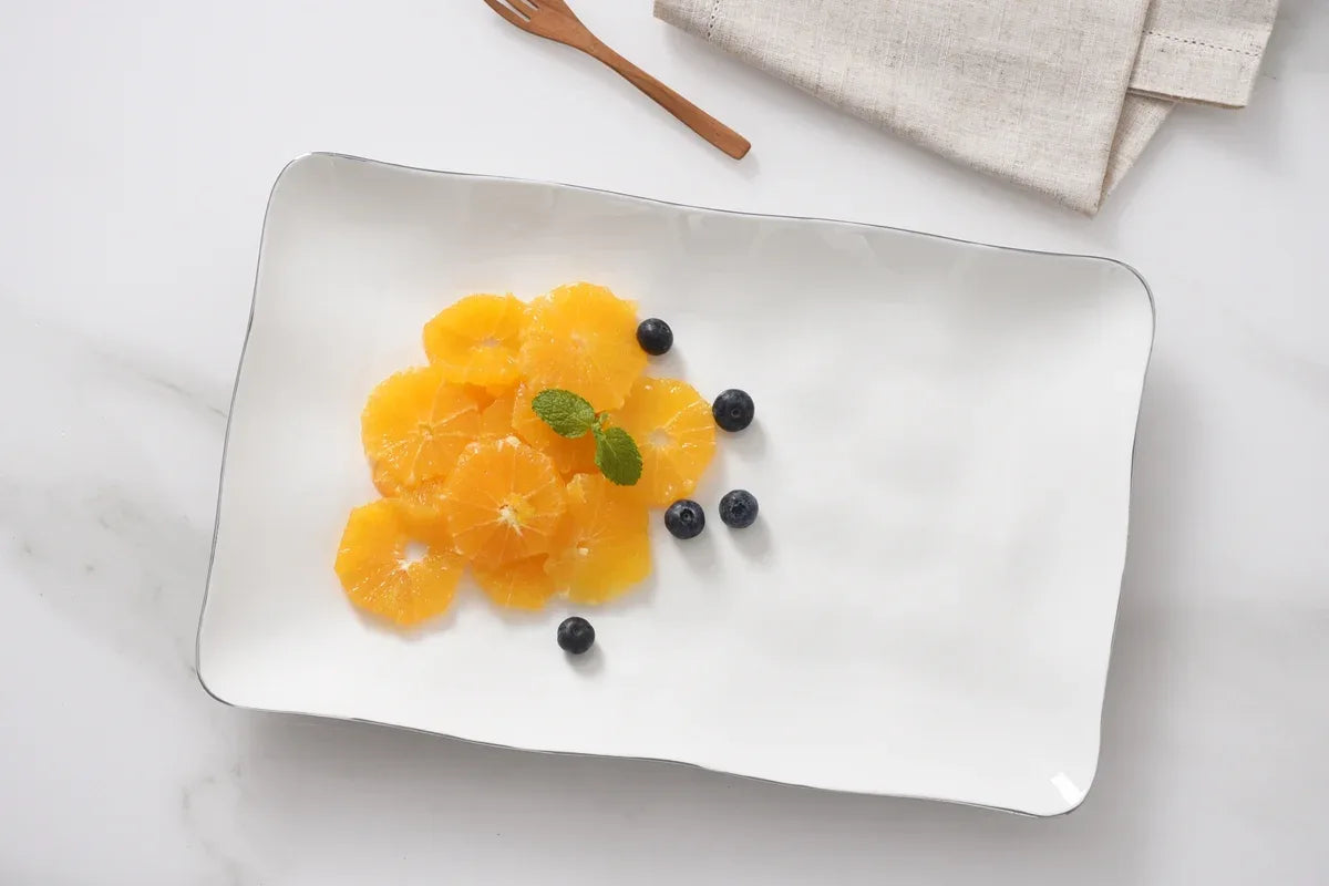 Thin & Simple Rectangular Platter Serving Platters